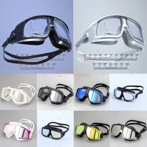 2025 NEW - Prescription Myopia Swimming Goggles Anti-fog Quality Glasses 0~-1000 - Picture 1 of 99