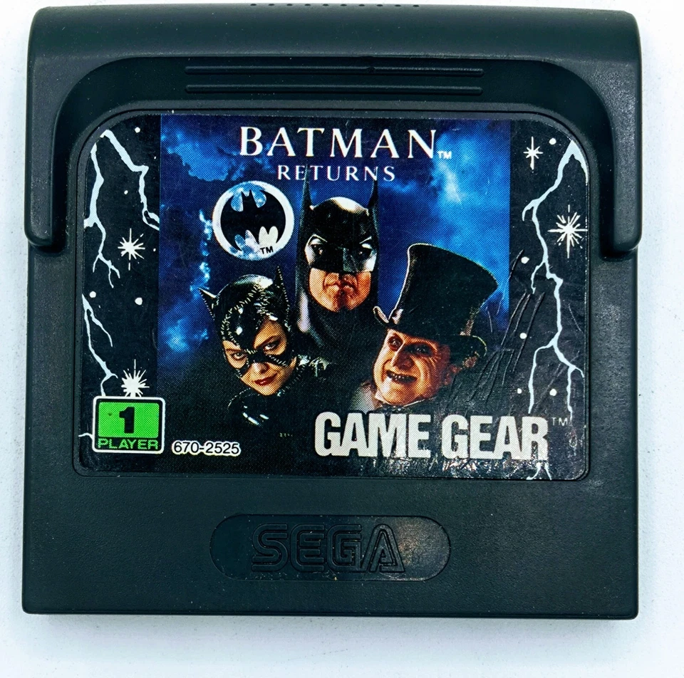 Batman Returns Sega Game Gear Tested & Working - Image 1 of 2