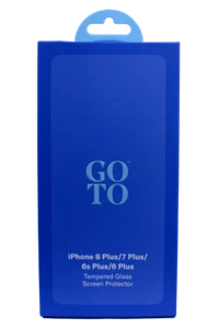 GoTo Tempered Glass Screen Protector for Apple iPhone 7 Plus and 8 Plus - Clear - Picture 1 of 4