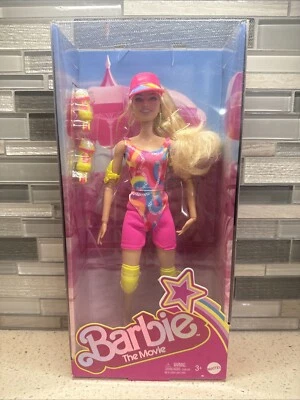 Nueva muñeca Margot Robbie Barbie The Movie Roller Blading coleccionable en caja Foto 1 de 4
