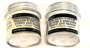 2 Ranger Polvo de Grabado, 0.75 oz 21 gr Tarro Pegajoso Sellado ¡Nuevo!! - Imagen 1 de 1