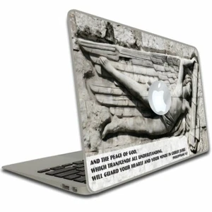 Philippians 4:7 Bible Verse Macbook Air or Macbook Pro Skin - FREE SHIPPING - Picture 1 of 1