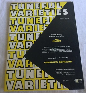 Tuneful Varieties Made Easy to Sing & Play For Piano Vol 2 Georges Bermont - Picture 1 of 9