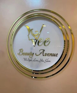 3D Acrylic Round Custom Sign Backlit Business Logo Company Studio LED Light Shop - Picture 1 of 8