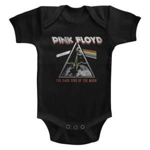 Pink Floyd Dark Side Of The Moon Heart Beat Baby Romper Onezies 6-24 Month - Picture 1 of 3