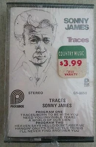 Sonny James - Traces - Music Cassette Tape - NEW SEALED - Imagen 1 de 1
