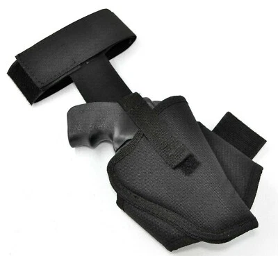 Houston Gun Holsters - Black Nylon Ankle Holster - Choose Gun Model/Size - Image 1 of 4