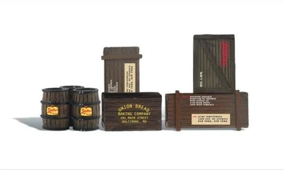 G Wooden Crates and Barrels (US IMPORT) - image 1 of 2
