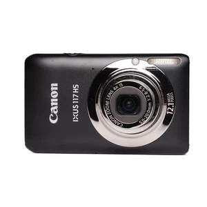Canon IXUS 117 HS 12.1MP Digital Camera - Black - FULLY WORKING - Picture 1 of 9