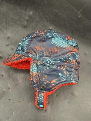 Chapéu de inverno Patagonia bebê abas de orelha tamanho 12 meses macio quente - Imagem 1 de 4