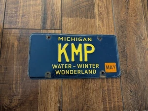 Michigan Water-Winter Wonderland KMP 2022 matrícula especializada personalizada - Imagen 1 de 2