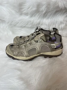 Salomon Shoe Womens Sz 9 TechAmphibian 2 Hiking Trail Water Beige Tan Sneaker - Picture 1 of 10