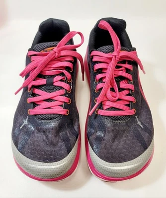 Sapato atlético feminino Altra Paradigm 2 gota zero tamanho 8.5 preto rosa cinza laranja - Imagem 1 de 4