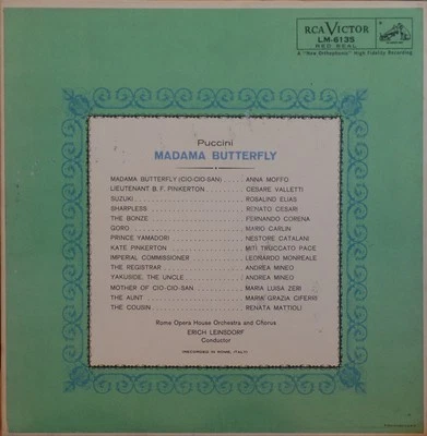Giacomo Puccini / Anna Moffo, Cesare Valletti, Rosalind Elias, Renato Cesari, Fe - Image 1 of 4