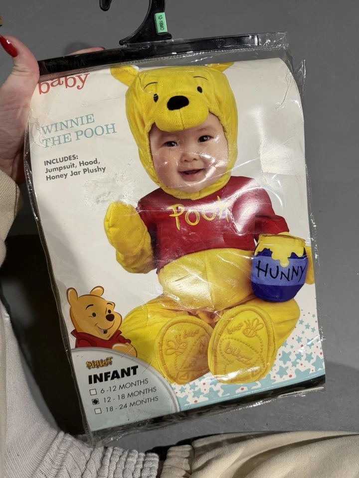Disfraz de Halloween Winnie The Pooh Disney Infantil 12-18 Meses Unisex Espíritu  Foto 1 de 3