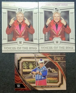 2023 Panini Bobby The Brain Heenan Lot Of (3) Mezzanine SP, Pink /349! - Picture 1 of 3