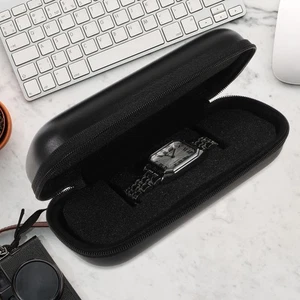 Porta Orologi Custodia da Viaggio Scatola Portaoggetti Miss Man Verticale Uomo per Smartwatch Custodie - Foto 1 di 10