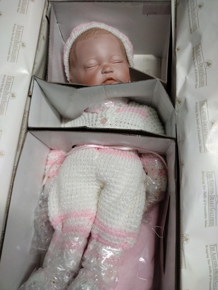 Ashton Drake Newborn Doll 93681 Porcelain Miracle of Life Collection