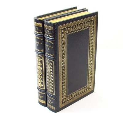 The Plays of Euripides (2-Vol. Set) Franklin Library Great Books 1983 Leather - Image 1 of 4