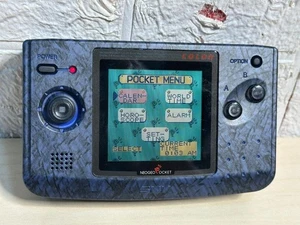 SNK NeoGeo Pocket Color Stone Blue Console Used Tested Japan s0625M - Picture 1 of 10