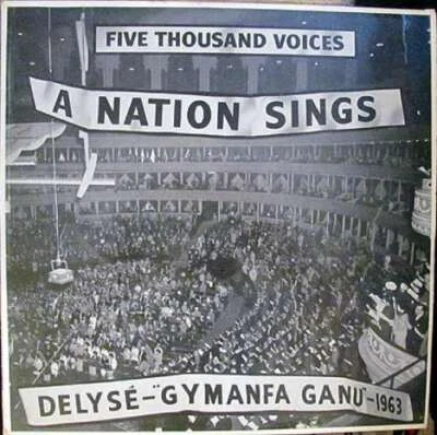 Various - A Nation Sings - Welsh Hymn Singing F LP Mono Vinyl Sch - Photo 1/4