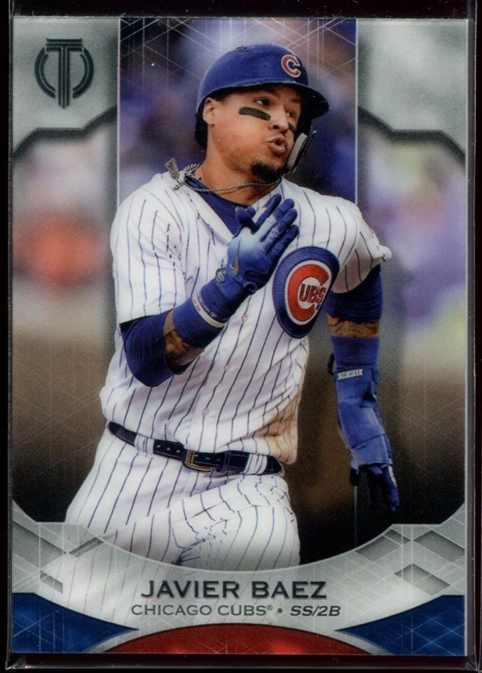 JAVIER BAEZ 2019 Topps Tribute Base CHICAGO CUBS - Image 1 of 1