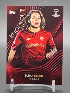 2023 Topps UEFA base eliminatoria para mujer ELENA LINARI AS Roma - Imagen 1 de 2