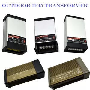 DC 12V Voltios AC220-240V Controlador LED IP45 Fuente de Alimentación PSU 60W-400W Transformador LED - Imagen 1 de 27
