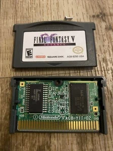 Final Fantasy V 5: Advance (Nintendo GameBoy Advance, GBA) - Authentic game cart - Picture 1 of 4