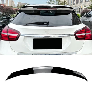 Labio de alerón trasero negro brillante para Benz X156 GLA180 GLA200 GLA250 GLA45 AMG 14-19 - Imagen 1 de 9