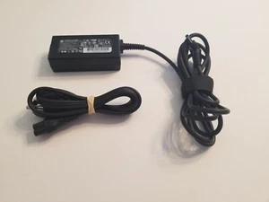 Genuine HP Laptop Charger Adapter Power Supply  741727-001 blue tip - Picture 1 of 3
