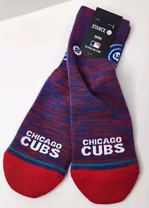 Stance MLB Chicago Cubs Twist Quarter Socks Baseball Men’s L 9-13 NEW - Picture 1 of 8