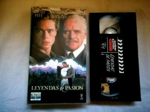 Legends Of Passion VHS Tape Film Brad Pitt Anthony Hopkins Aida Quinn - Picture 1 of 5