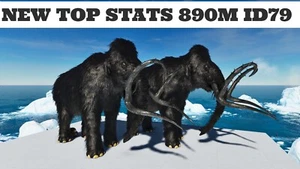 🔥ARK Survival Ascended PvE PC/XBOX/PS5 NUEVO Top Stats Mammoth Negro 890m 🔥 - Imagen 1 de 8