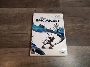 Disney Epic Mickey Nintendo Wii Complete Tested And Works Free Shipping  - Picture 1 of 4
