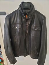 Hugo Boss Orange Label 38R Leather Jacket