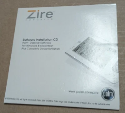 Palm Zire Installation CD For Windows & Mac, Palm Desktop Software - Image 1 of 3