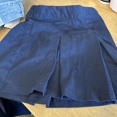 Cat&jack Size 7 Girls School Scort Blue In Color Look In Yellow Bag - Image 1 of 3