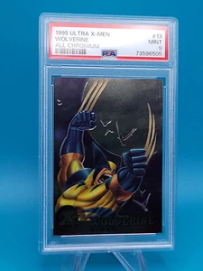 PSA 9 WOLVERINE #13 - 1995 MARVEL ULTRA X-MEN ALL CHROMIUM - Picture 1 of 3