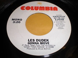 Les Dudek - Gonna Move (mono) / (stereo) 45 - Picture 1 of 1