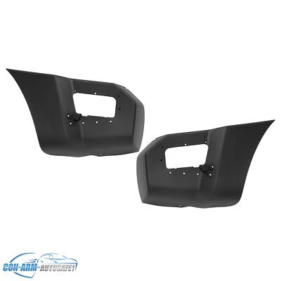 Rear Bumper End Set For 2005-15 Nissan Xterra Textured With Rear Step Provision Foto 1 de 4