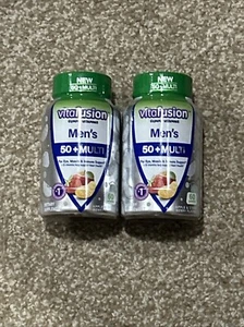 Vitafusion Men's 50+ Multi Vitamins, Daily Support, 60 Gummies - 2 Pack 12/2024 - Picture 1 of 4