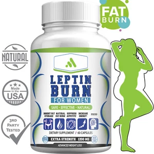 Leptin Burn, Diet Pills That Work Fast for Women, Appetite Suppressant - Picture 1 of 10