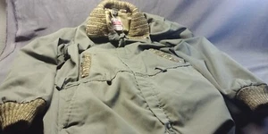 1960s Walls Blizzard Pruf Green Coveralls Work Mechanic Hunting Clif-Tex Vintage - Picture 1 of 24