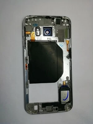 MIDDLE FRAME SCOCCA CORNICE TELAIO CENTRALE PER SAMSUNG GALAXY S6 G920A ARGENTO  - Immagine 1 di 2