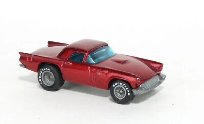 HOT WHEELS REAL RIDER '57 T-BIRD IN RED WITH GRAY HUBS! - Image 1 of 4