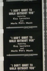 I DON'T WANT TO WITHOUT YOU KAY LORRAINE PITT 16MM FILM FILM GEROLLT S95 - Bild 1 von 6