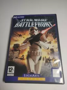 Star wars battlefront pc 12+ lucasarts games pc cd rom 3 discs - Picture 1 of 3