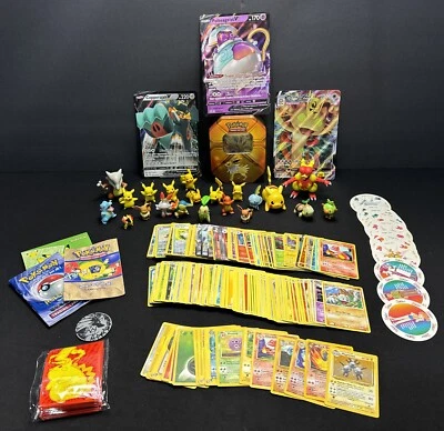 Huge Pokémon Lot: Cards, Figures, Tin, Random - Vintage To New *LOOK/READ* - Image 1 of 4