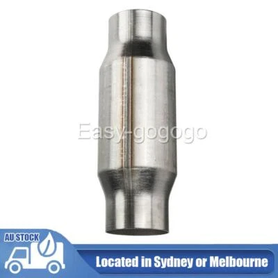 3" INCH SPORTS CAT CATALYTIC CONVERTER HI FLOW 400 CELL UNIVERSAL STAINLESS OZ - image 1 of 4